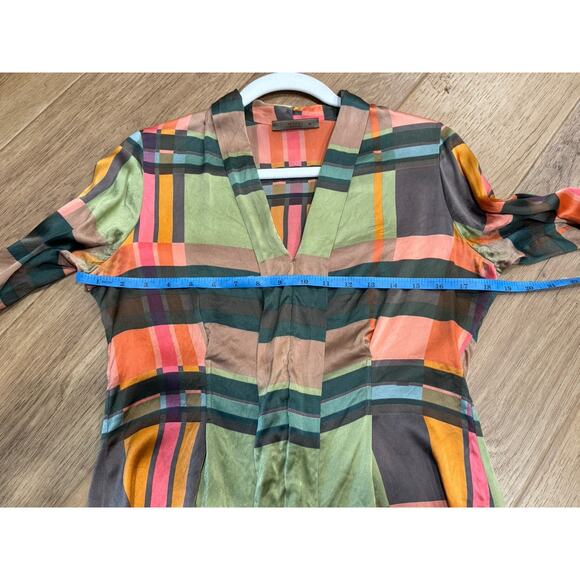 Etro Women’s Long Sleeve Silk Blouse Y2K Womens 40 US 4 Small - Picture 6 of 9